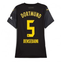 Fotballdrakt Dame Borussia Dortmund Ramy Bensebaini #5 Bortedrakt 2024-25 Kortermet